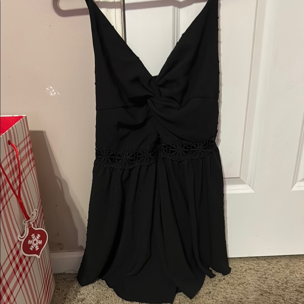SHEIN Black Sleeveless Dress